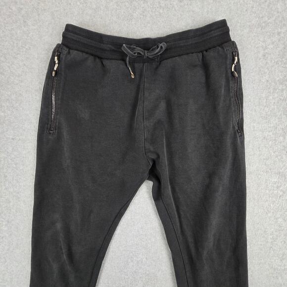 Next Pants Womens Size Medium Short Slim Fit Black Joggers Drawstring Pockets - Picture 5 of 16